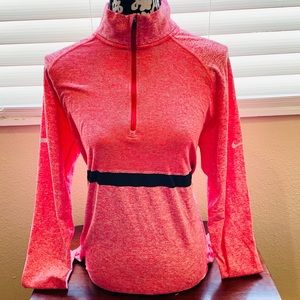 Nike Women's Dri Fit Element 1/2 Zip Running Top Size Large